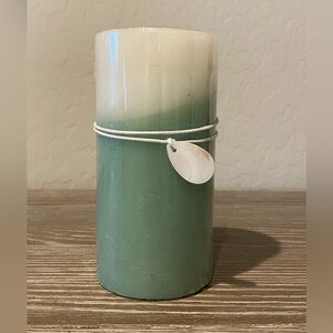 Pier 1 Imports Sea Air 3x6 Pillar Candle NEW Discontinued